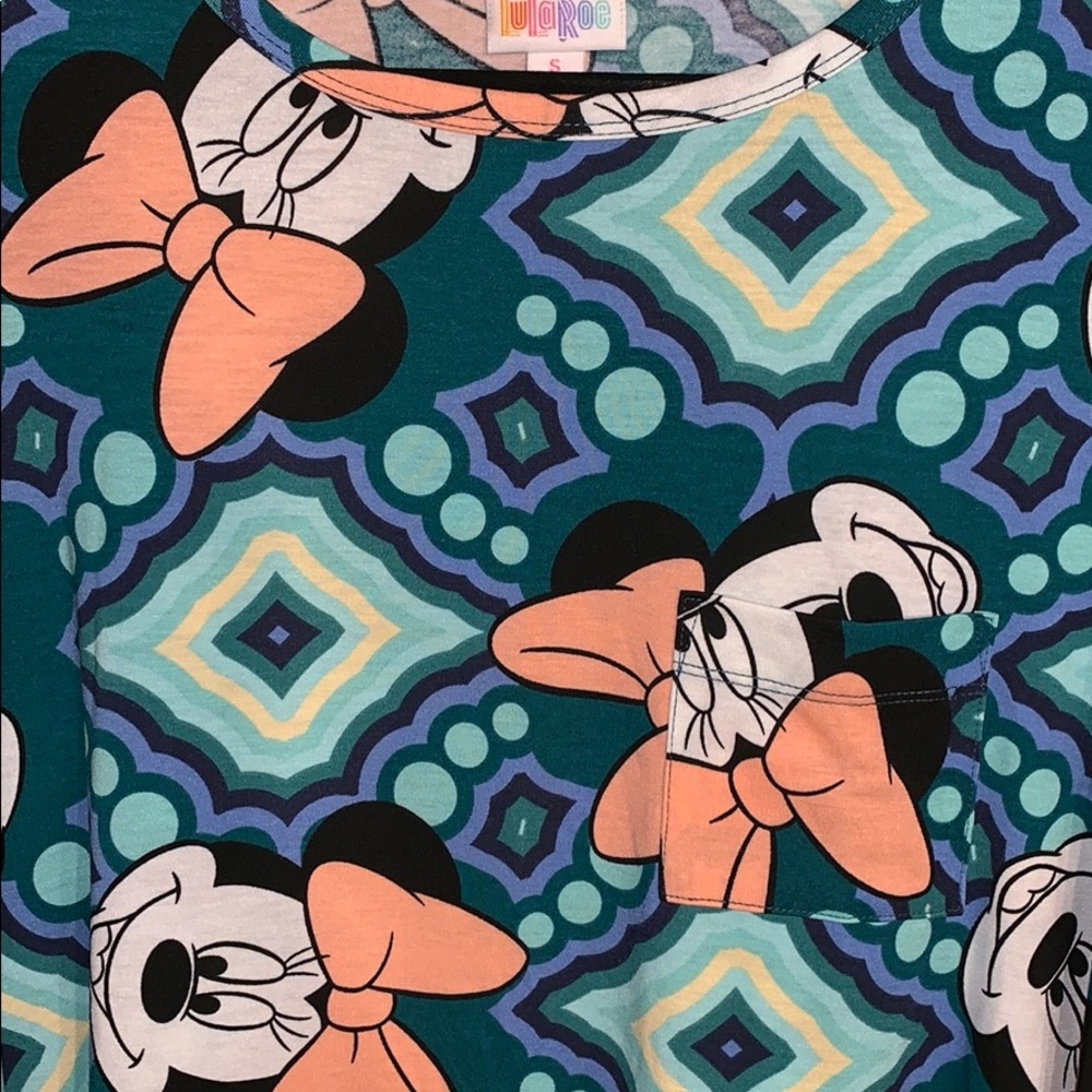 Lularoe Disney Minnie Mouse Small Carly - Picture 2 of 4
